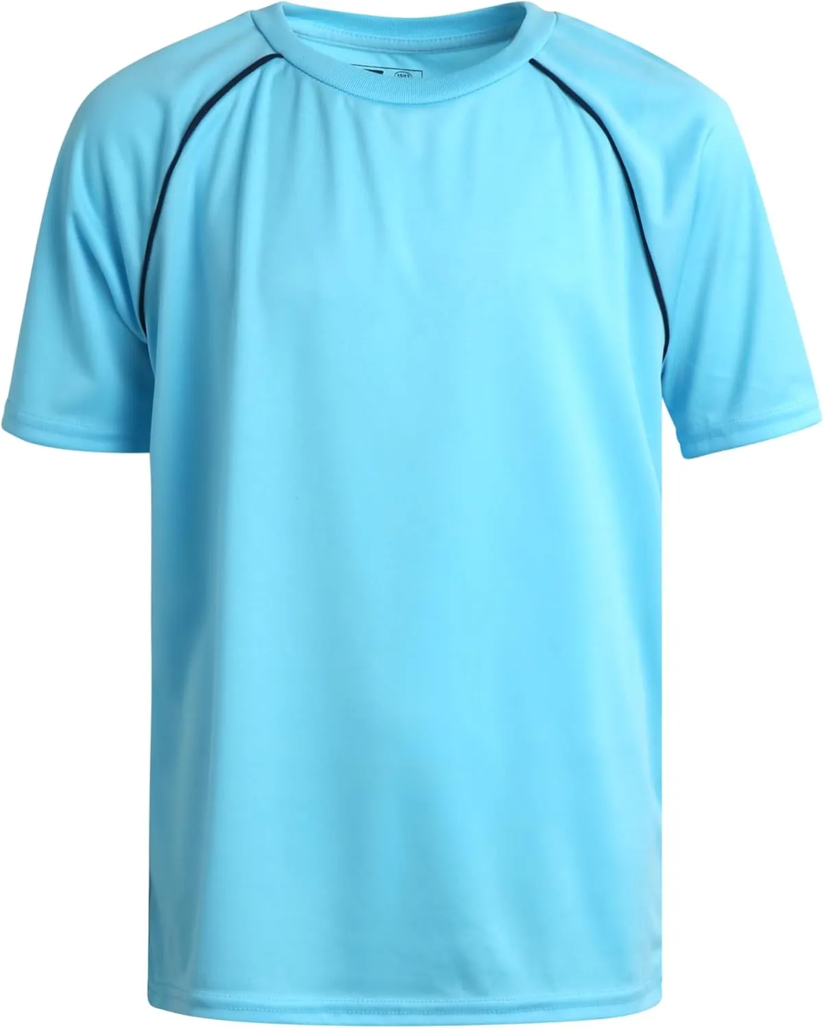 Pro Athlete Boys Athletic Shirts - 4 Pack Boys Dry Fit Shirt Lightweight Performance Tees Kids Dri Fit Shirts (Sizes 5-16)