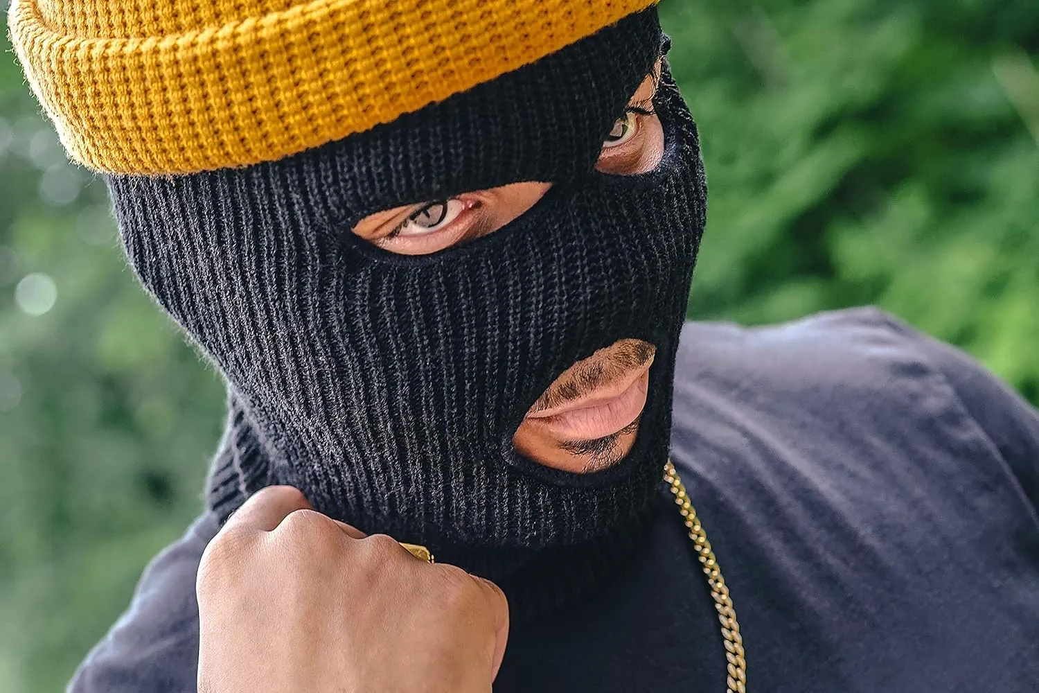 Quality Full Face Knit Ski Mask Beanie Men Women Unisex One Hole Three Hole Winter Headwear Face Mask Protection