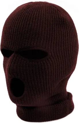 Quality Full Face Knit Ski Mask Beanie Men Women Unisex One Hole Three Hole Winter Headwear Face Mask Protection