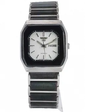 Seiko 5 Automatic-2906A Off-White Dial 17 Jewels Day Date Watch