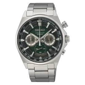 Seiko Conceptual Series Chronograph Green Dial Men's Watch SSB405P