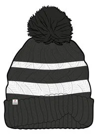 Summit Bobble Hat - Black