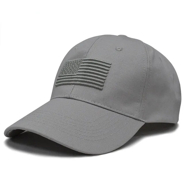 Tactical USA Flag Baseball Caps