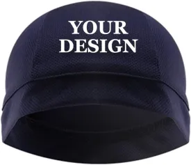 TopTie Custom Printing Sweat Wicking Helmet Liner Cooling Skull Caps for Men,Stretch Mesh Sweat Beanie