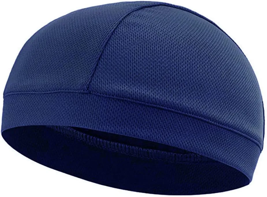 TopTie Custom Printing Sweat Wicking Helmet Liner Cooling Skull Caps for Men,Stretch Mesh Sweat Beanie