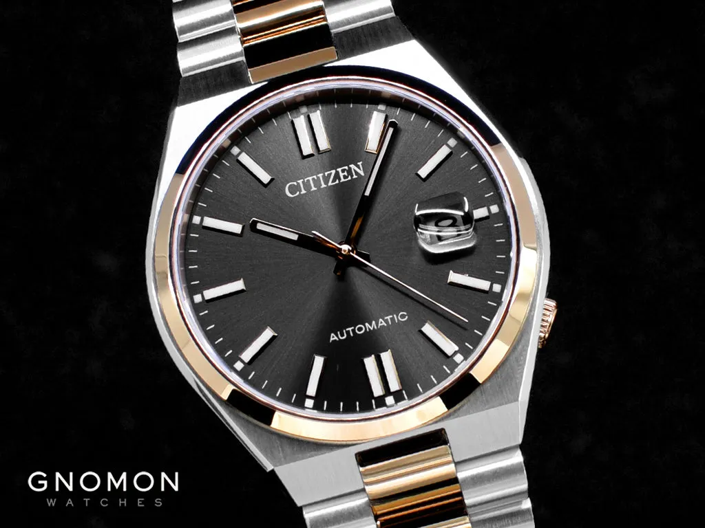 Tsuyosa Two-Tone Grey Automatic Ref. NJ0154-80H