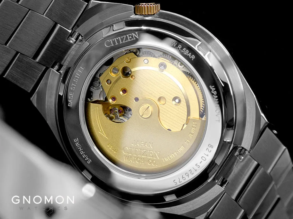 Tsuyosa Two-Tone Grey Automatic Ref. NJ0154-80H