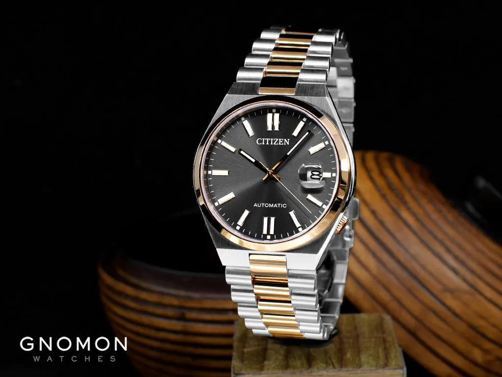 Tsuyosa Two-Tone Grey Automatic Ref. NJ0154-80H