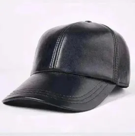 Unisex Leather Sheepskin Thickened Warm Hat