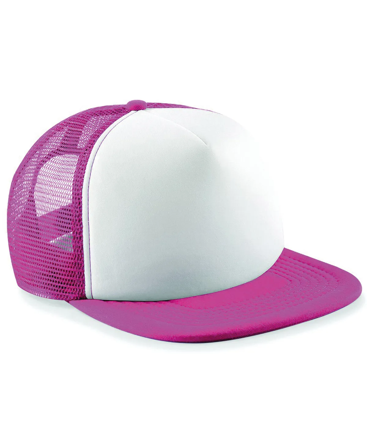 Vintage snapback trucker | Fuchsia/White