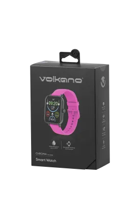 Volkano Chroma Series Smartwatch Pink