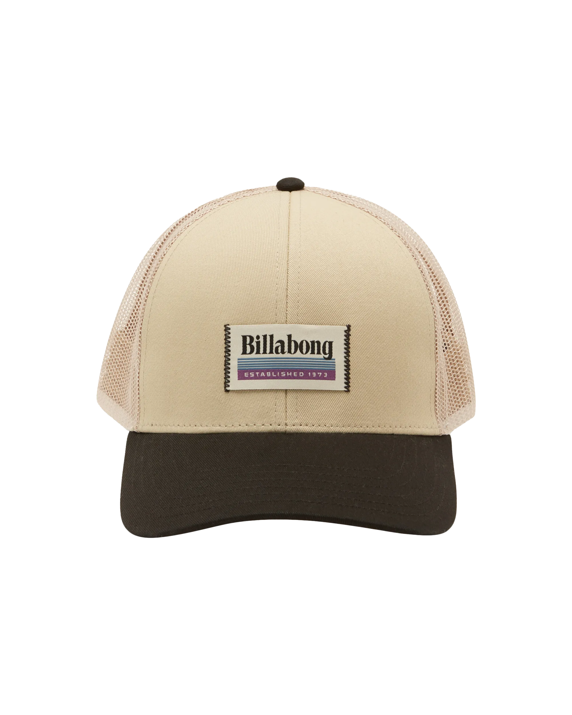 Walled Trucker Cap in Taupe