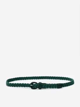 Westside Accessories Green Braided Belt