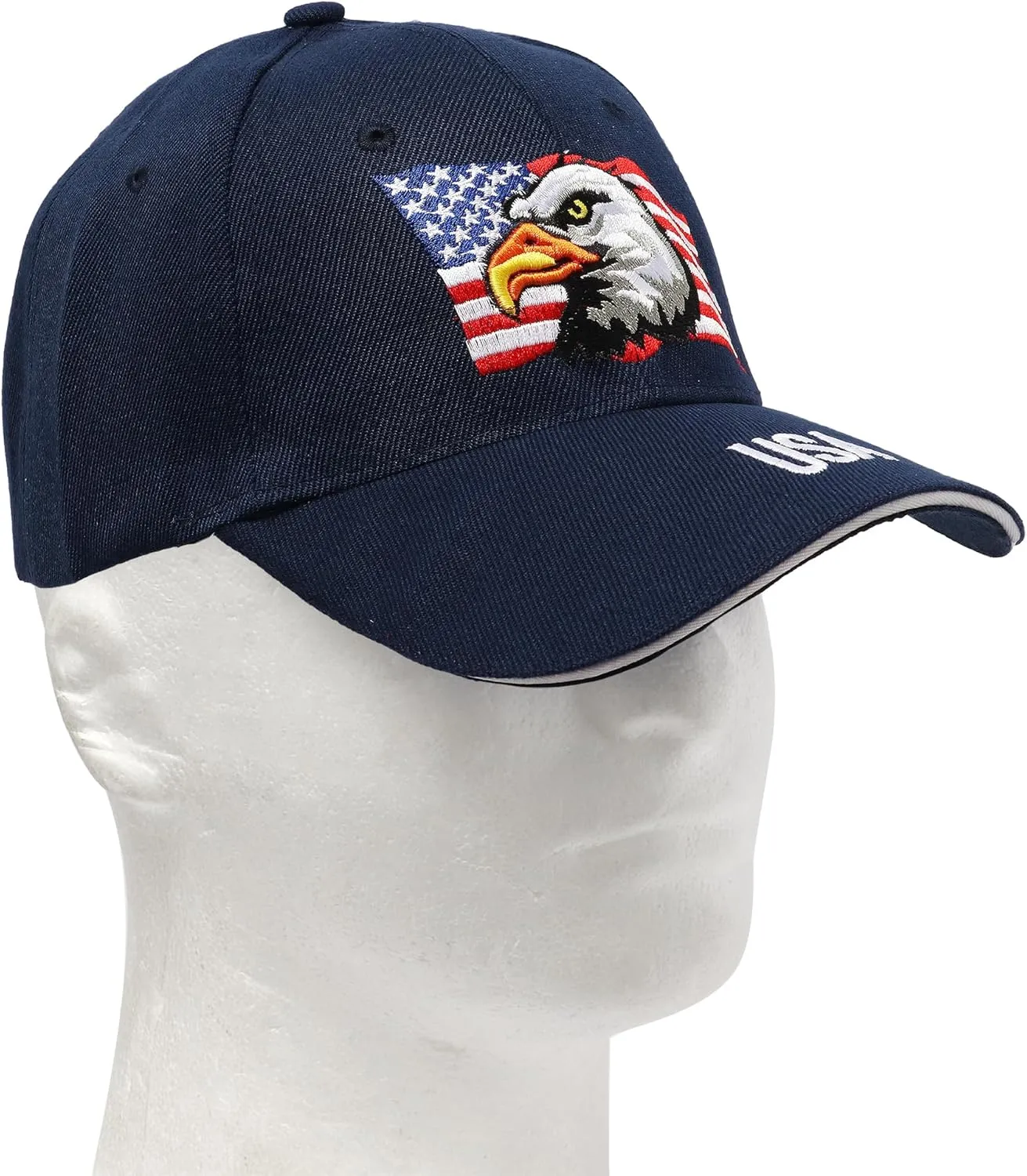 Wholesale 12-Pack Baseball Cap Beanie Hat USA Designed and I Love Jesus Cap