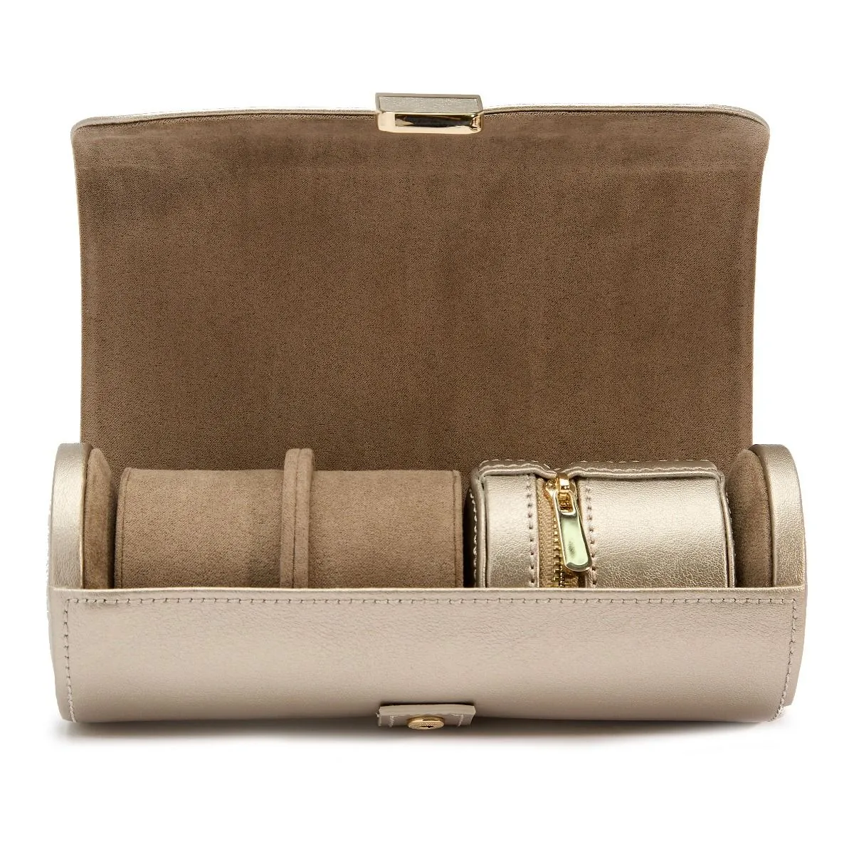 Wolf - Palermo Double Watch Roll w Case | 213978