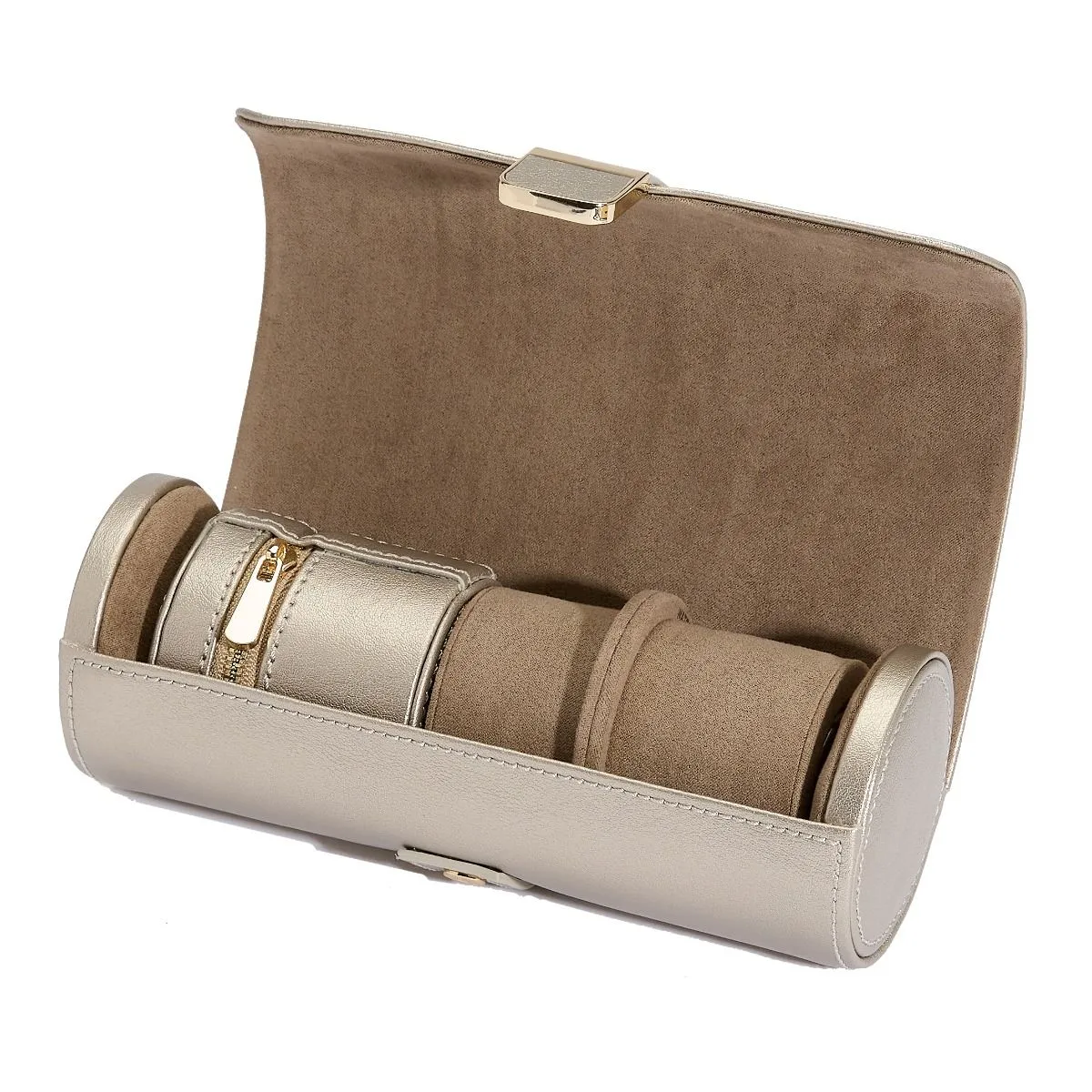 Wolf - Palermo Double Watch Roll w Case | 213978