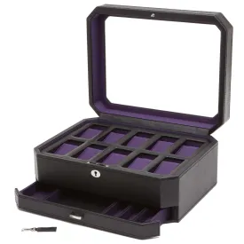 Wolf - Windsor 10-Unit Watch Box w Storage | 458603