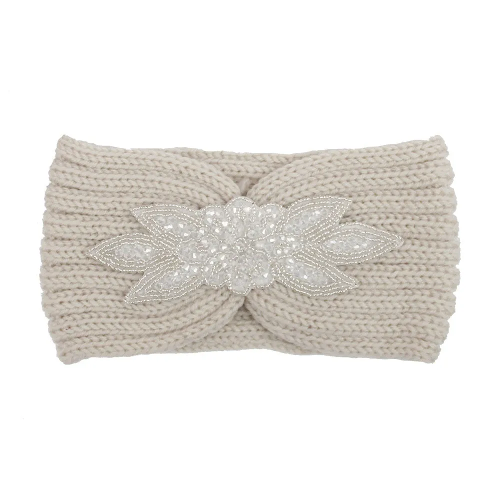 Women Winter Warm Wide Knitted Headbands Head Wrap Hair Accessories