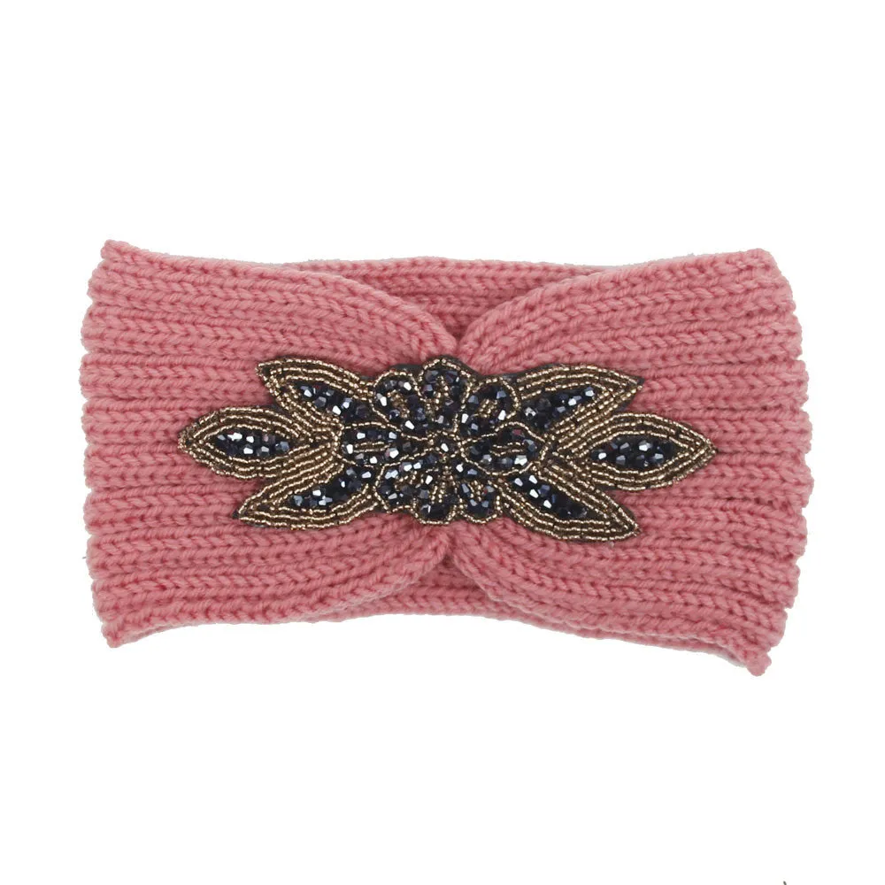 Women Winter Warm Wide Knitted Headbands Head Wrap Hair Accessories