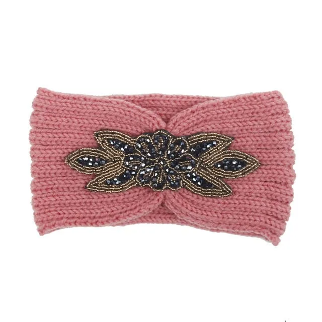 Women Winter Warm Wide Knitted Headbands Head Wrap Hair Accessories