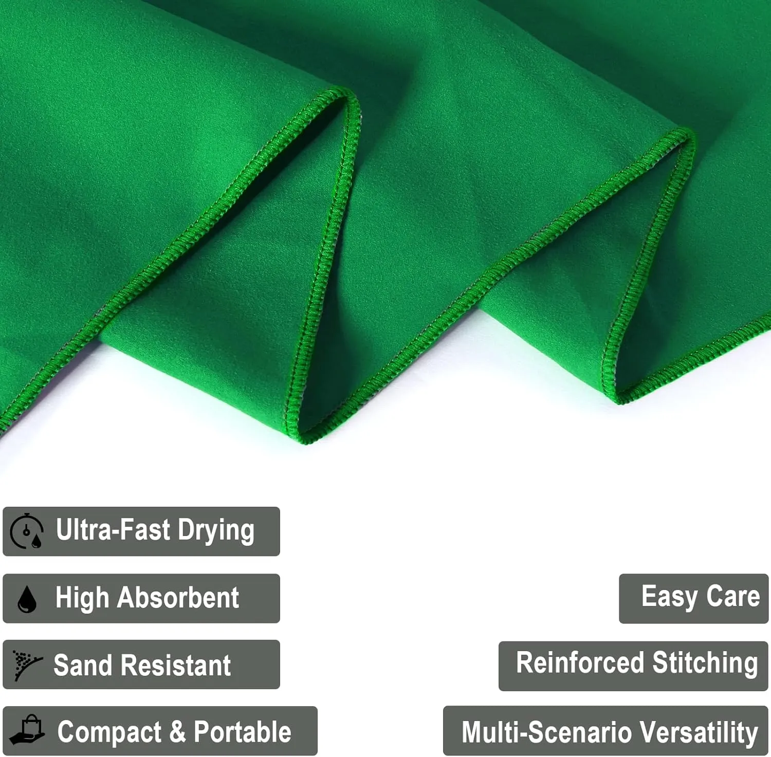 Your Choice Quick Dry Towel - Super Absorbent Microfiber for Gym, Travel, Camping | Ultra Compact & Lightweight
