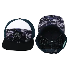 **YOUTH** Color Vibes Hat | Flat Bill | Patriots Night - Black - White - Navy