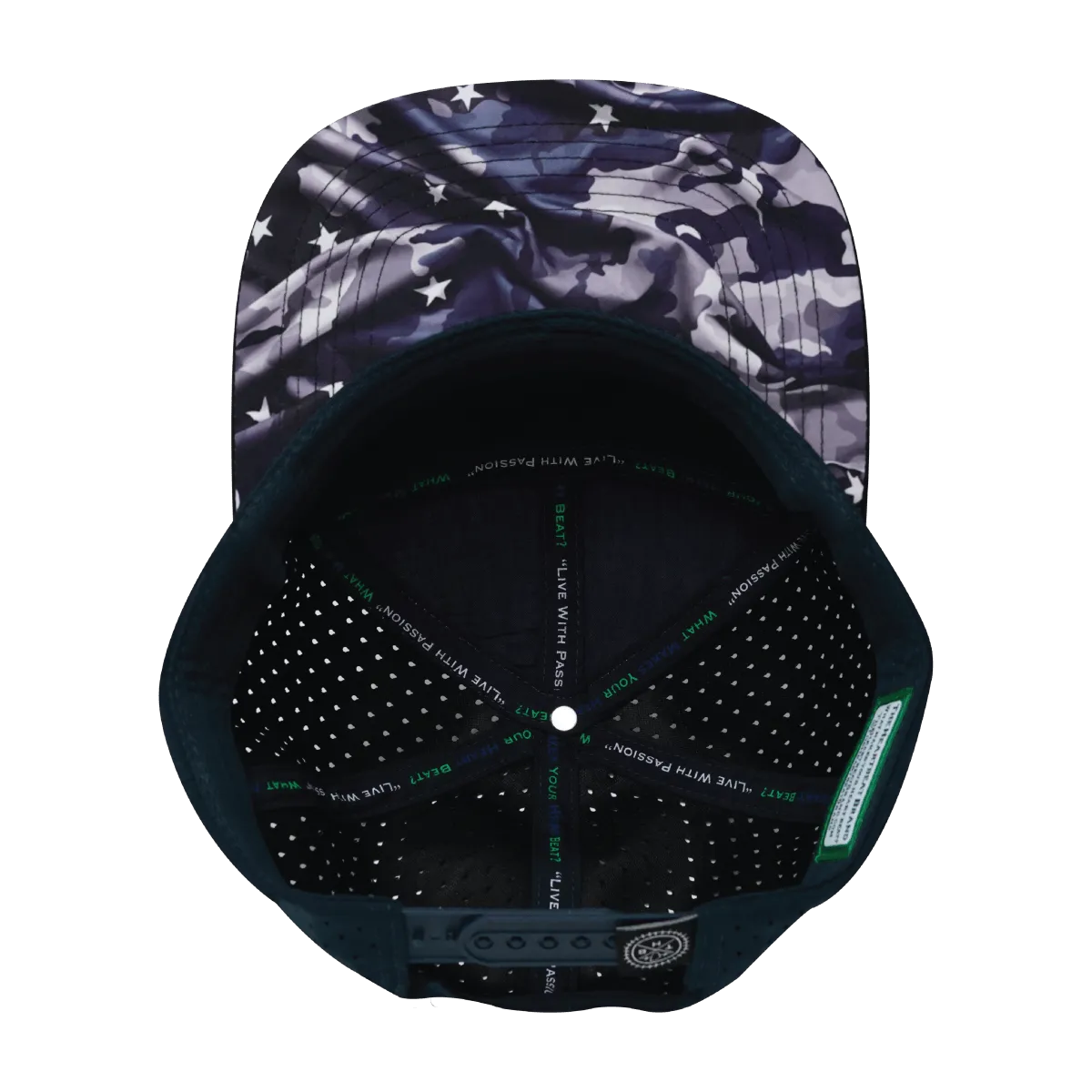 **YOUTH** Color Vibes Hat | Flat Bill | Patriots Night - Black - White - Navy