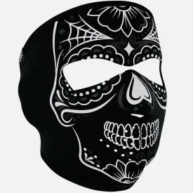 ZANheadgear® Calavera Full Face Mask, Neoprene/Polyester, One Size